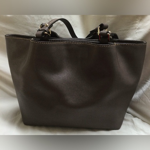 Dooney and Bourke Grey Shoulder Bag - Picture 2 of 16